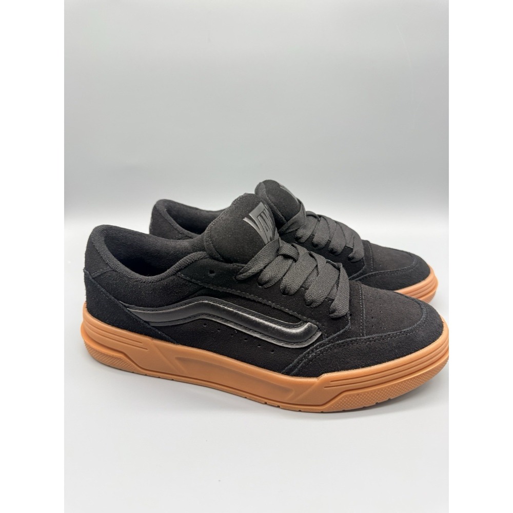 VANS Unisex Adult Hylane Shoes Black/Gum Men's Size 8 Skate School NEW